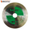Tarcza diamentowa Ciagła Premium125 mm WERTEC