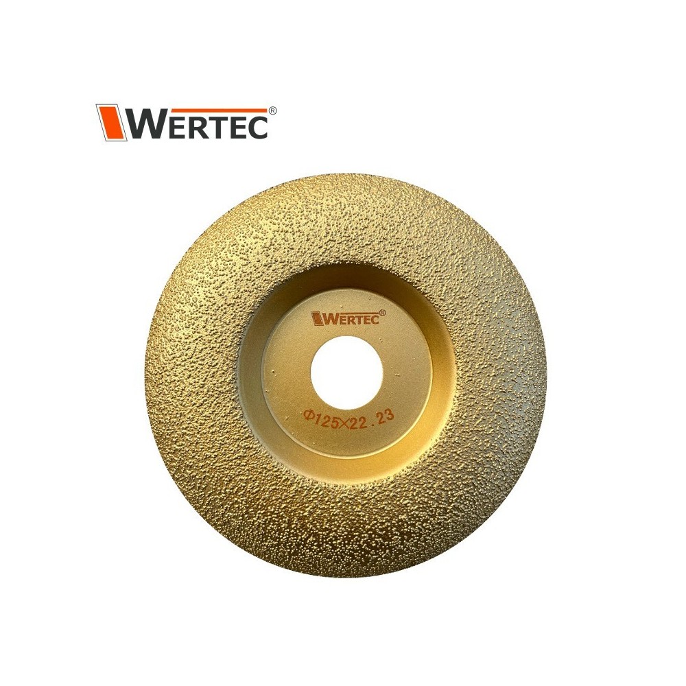 Tarcza diamentowa do szlifowania gresu 125x22,23mm gr.40 GOLD WERTEC